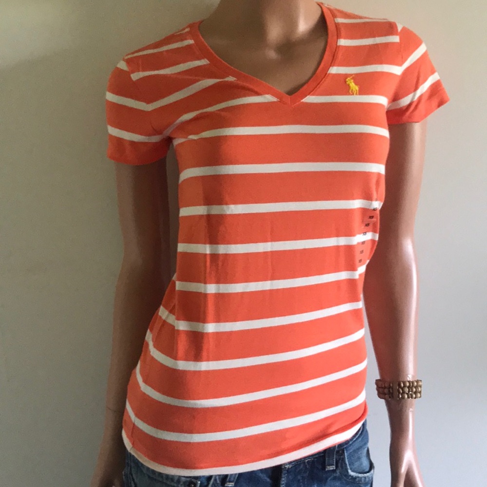 POLO RALPH LAUREN T-SHIRT V-NECK